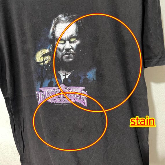 Vintage 90s Undertaker WWF T-shirt Size XXS–XS - Etsy Canada
