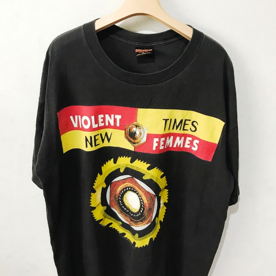 Vintage 1994 Violent Femmes Shirt Size L Free Ship