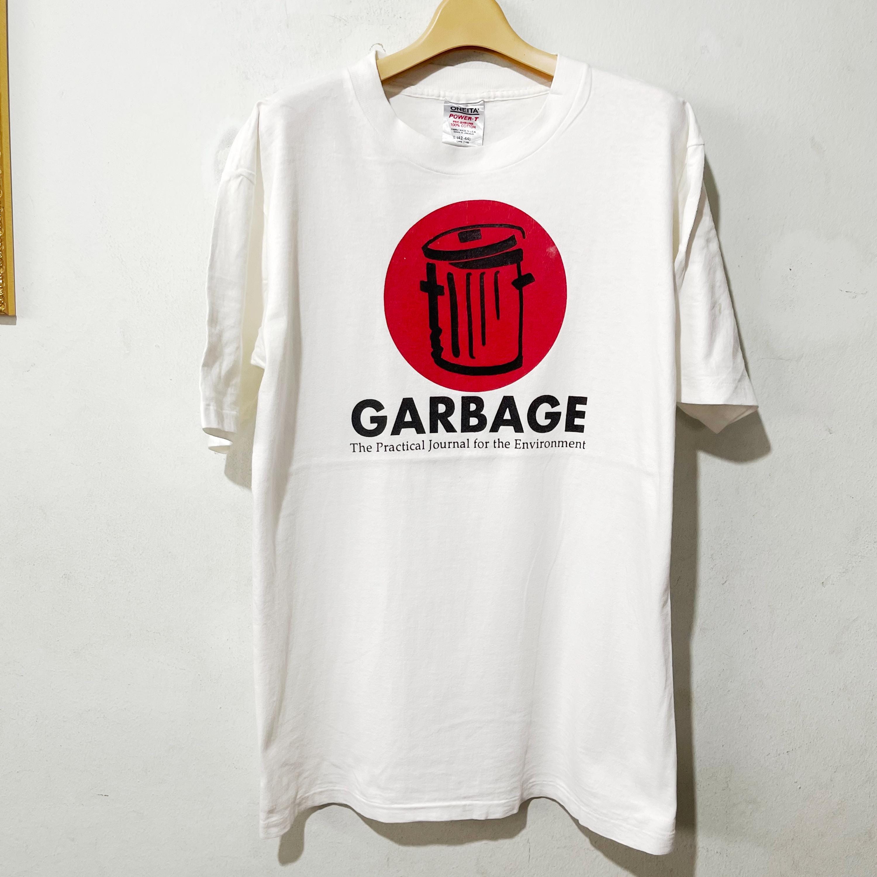 90年代　Garbage ヴィンテージTシャツ Vintage 90s Garbage Environment T-shirt Size M - Etsy