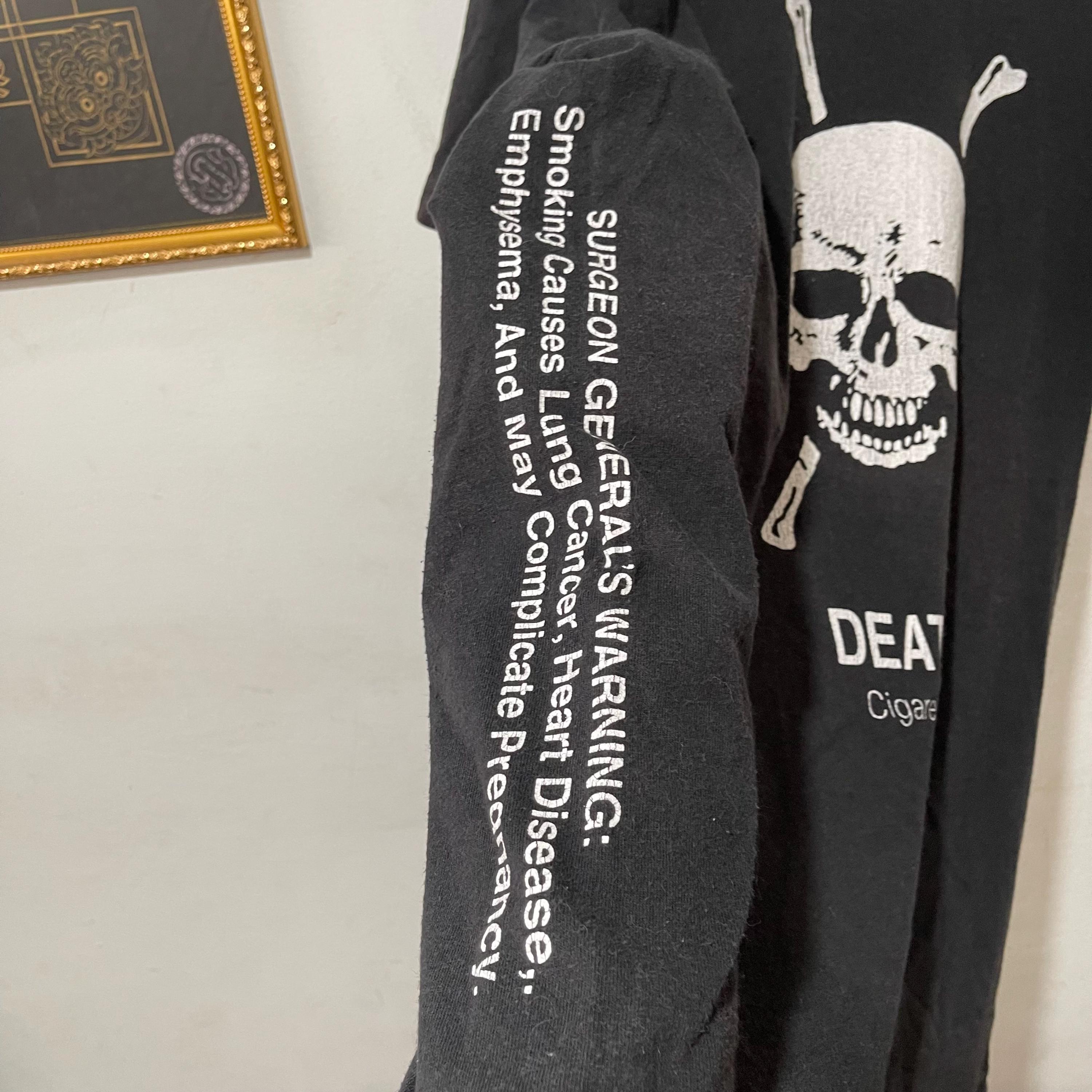 Vintage 90s Death Cigarettes T-shirt Size L - Etsy
