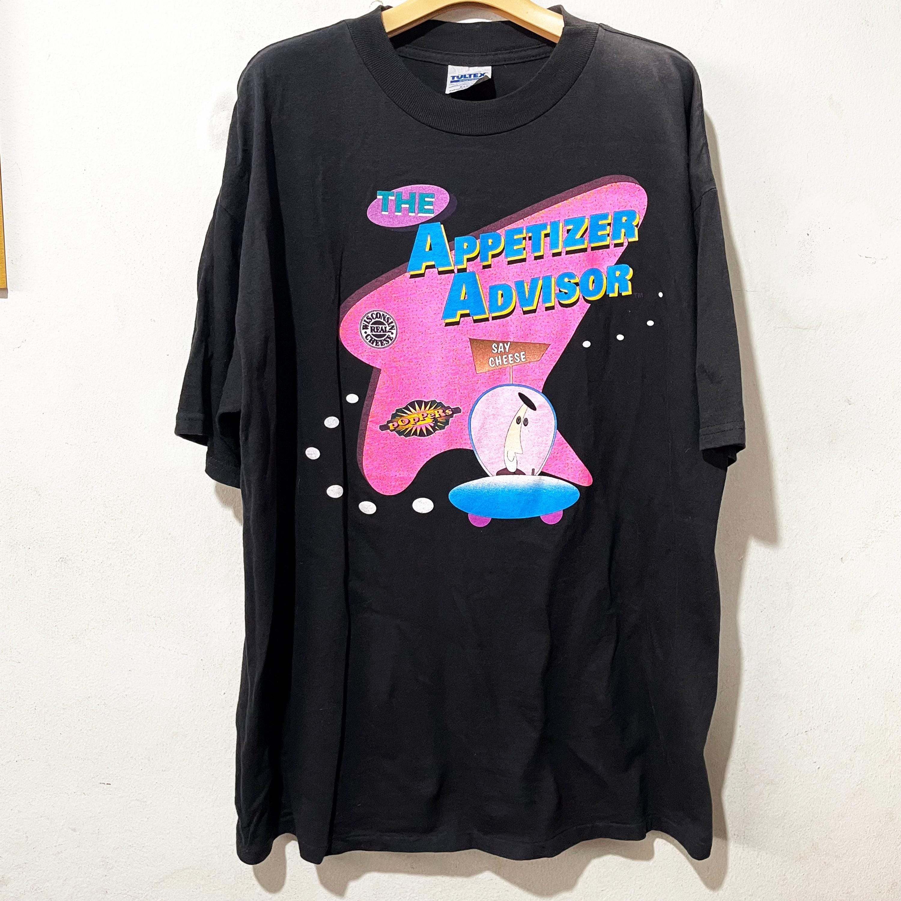 Vintage 90s the Appetizer Advisor Alien T-shirt Size XL - Etsy