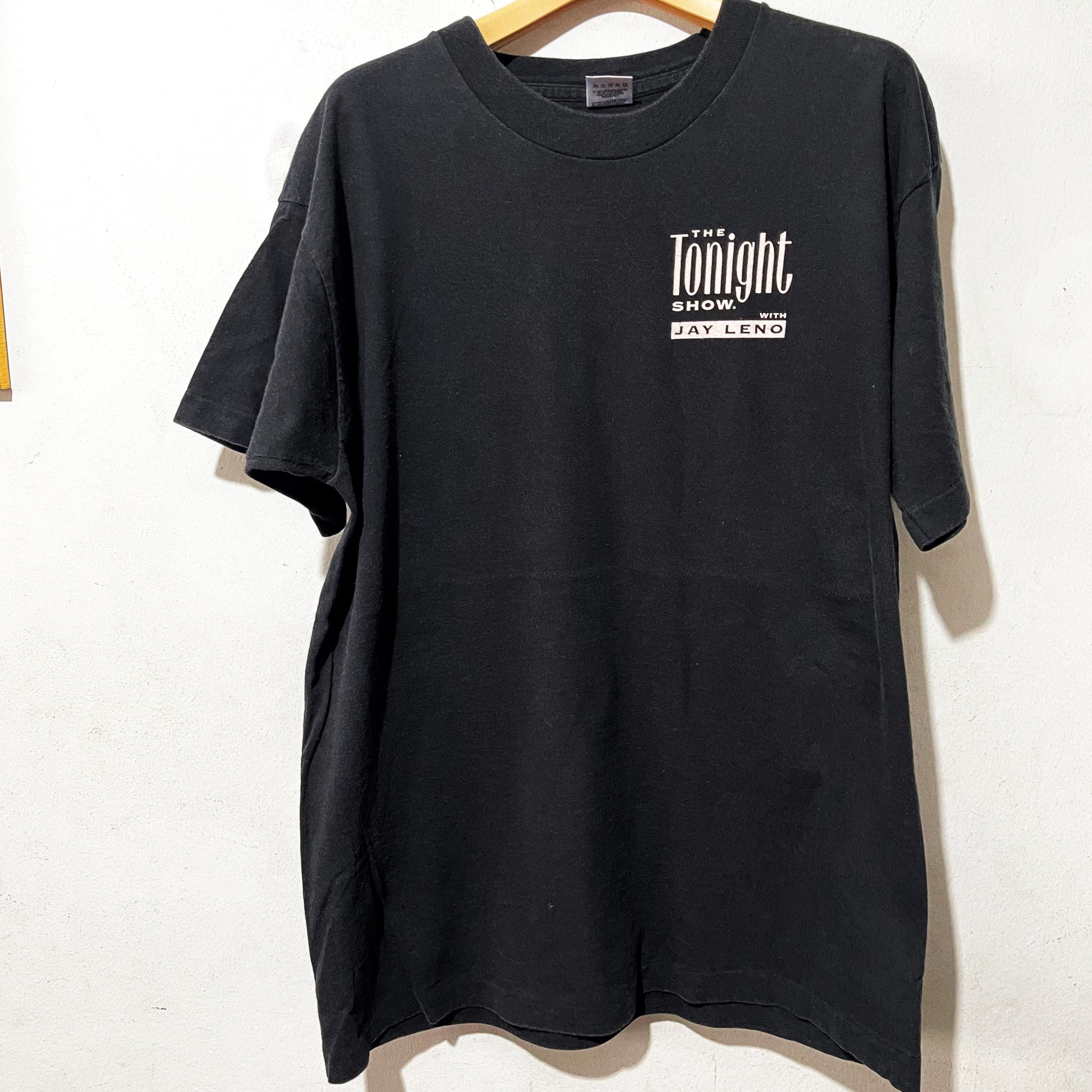 Vintage 90s the Tonight Show Jay Leno T-shirt Size L - Etsy