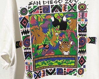 Vintage 90s Save the Rainforest T-shirt Size XL - Etsy