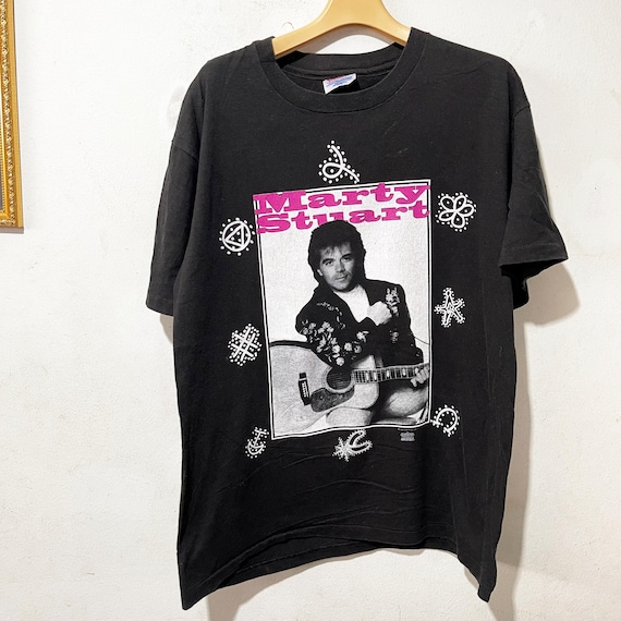 Vintage 1993 Marty Stuart Tour T-shirt Size L - Etsy Canada
