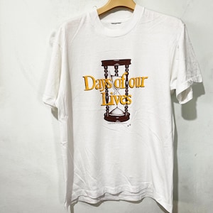 Vintage 1984 Days of Our Lives Shirt Size M Vintage Soap Opera Tee, Vintage TV series Shirt, Vintage TV Show Tee