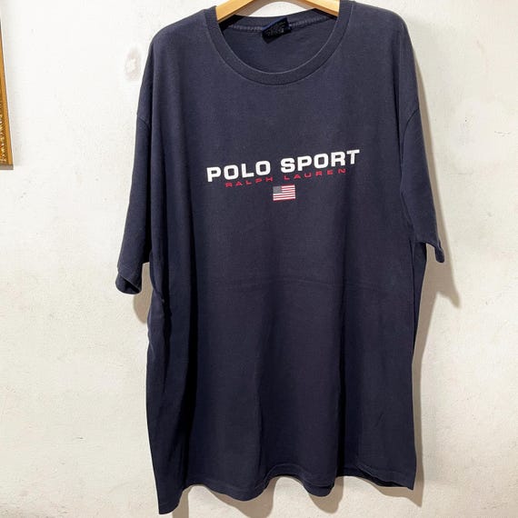 Vintage 90s Polo Sport Ralph Lauren T-shirt Size XXL - Etsy