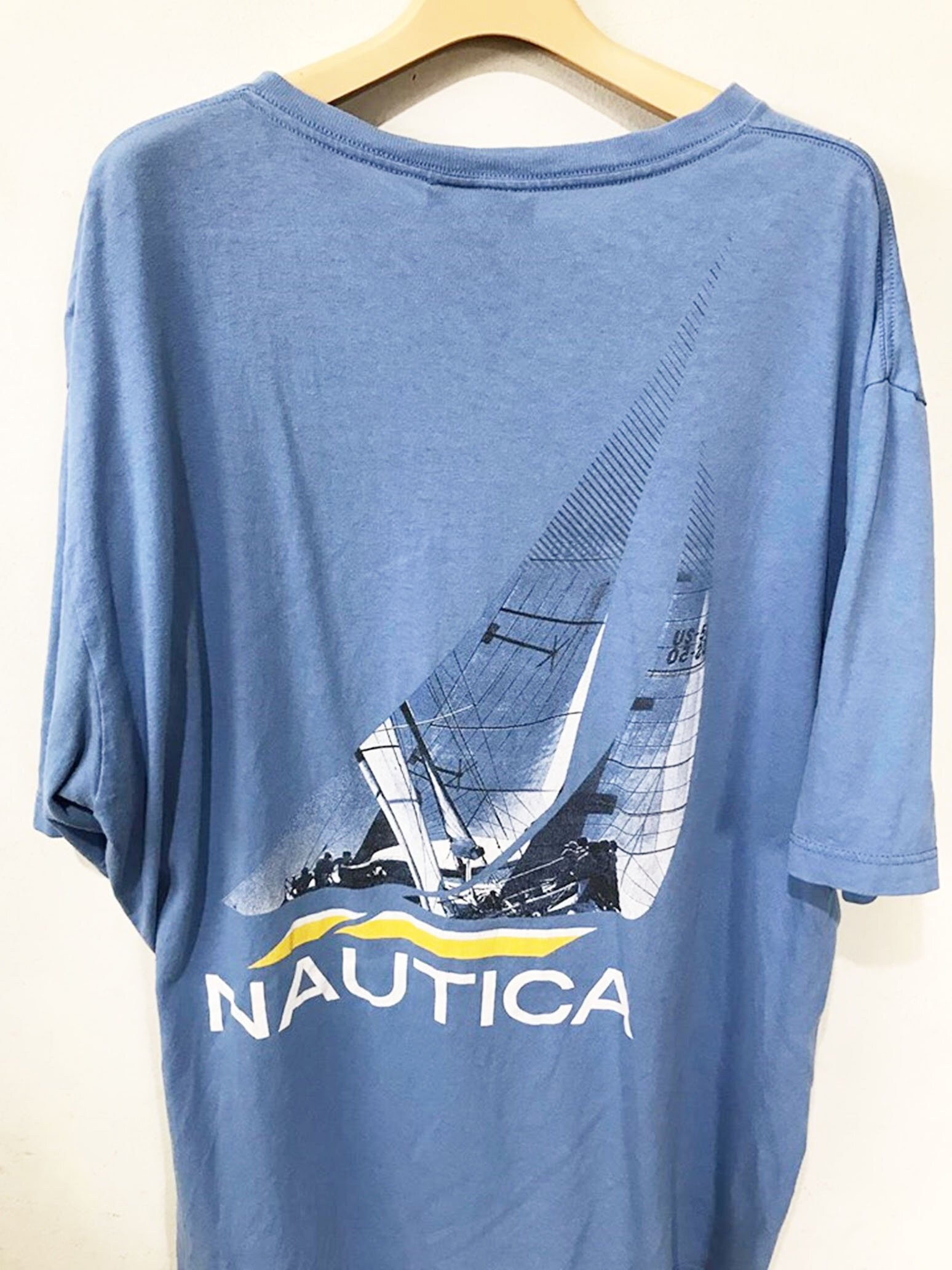 Vintage Nautica Shirt Size XL Free Shipping Etsy