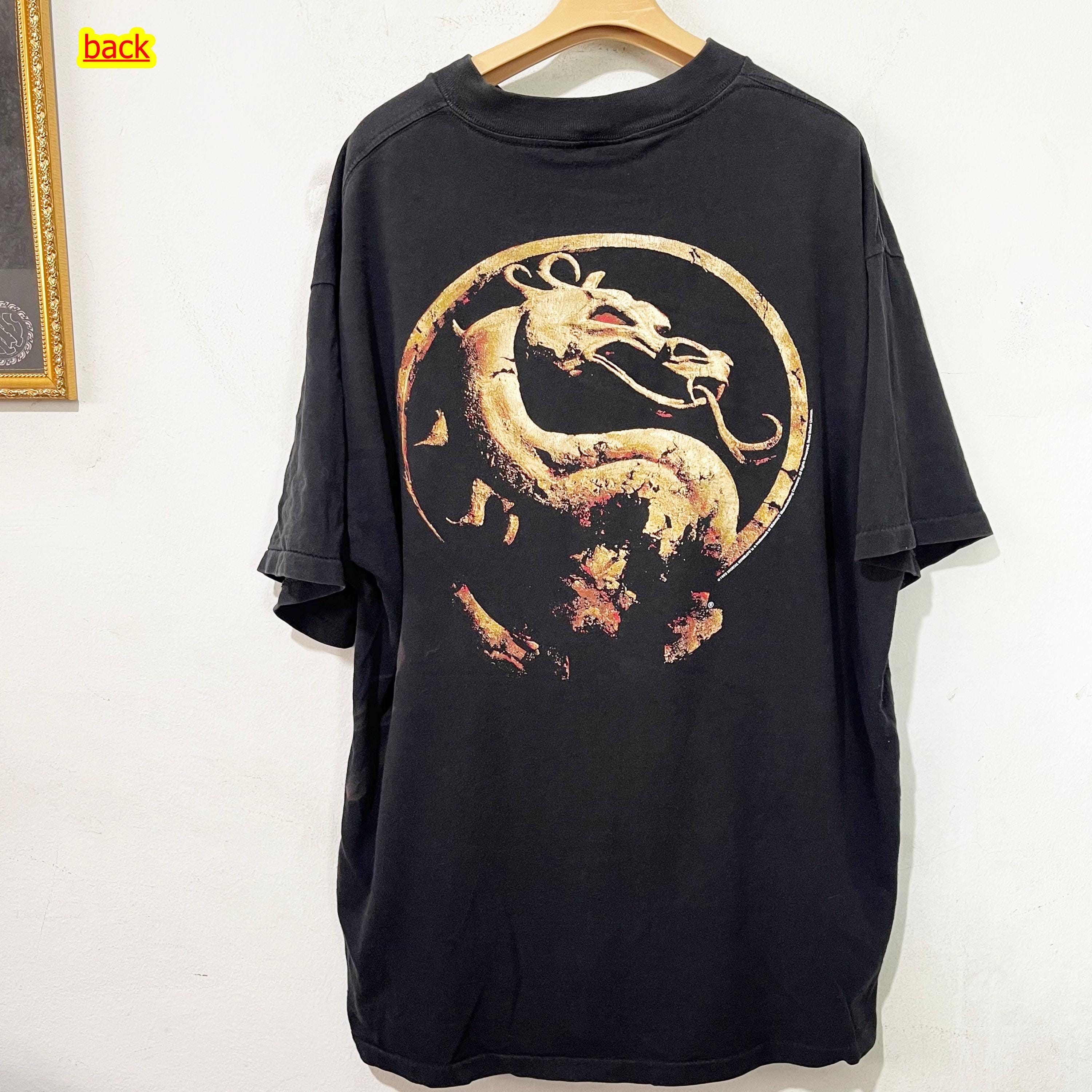 1992年製 モータルコンバット Tシャツ（XLサイズ） - Etsy 日本