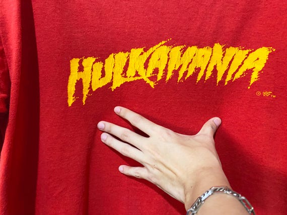 ヴィンテージ 80年代 ハルク・ホーガン ハルカマニア WWF Tシャツ