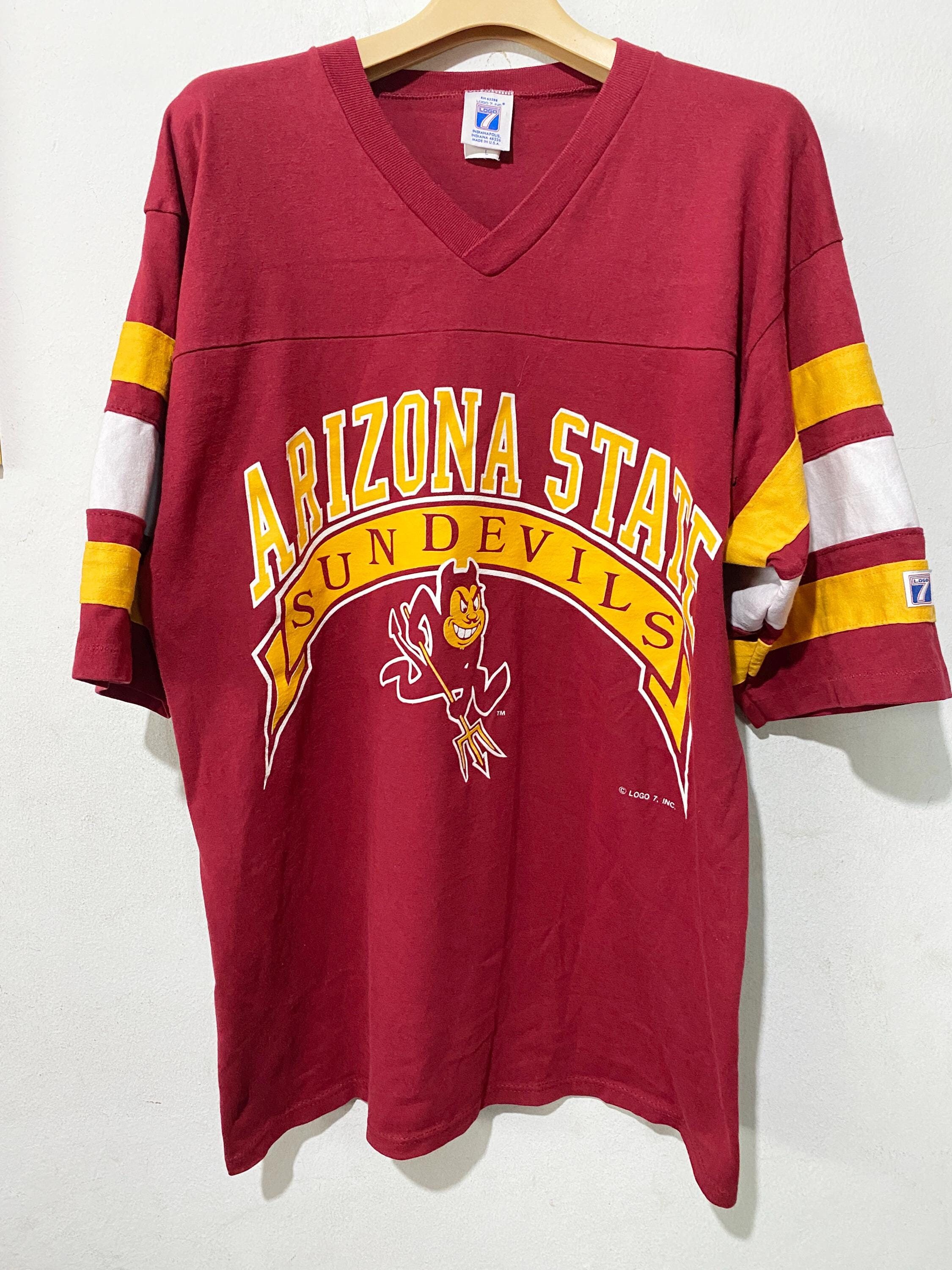 ユニフォーム 90s arizona state sun devils Jersey Vintage Arizona Sun Devils Jersey Shirt Size L 90s Arizona