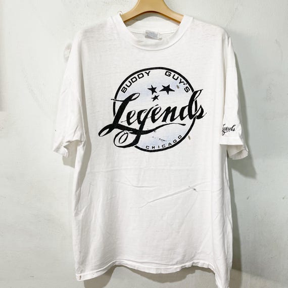 Buddy Guy Legends Tシャツ Lサイズ　未着用 Vintage 90s Buddy Guy's Legends Chicago T-shirt Size L - Etsy