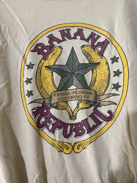 【セール 登場から人気沸騰】 L Size Shirt Republic Banana 90s Vintage - Canada Etsy トップス