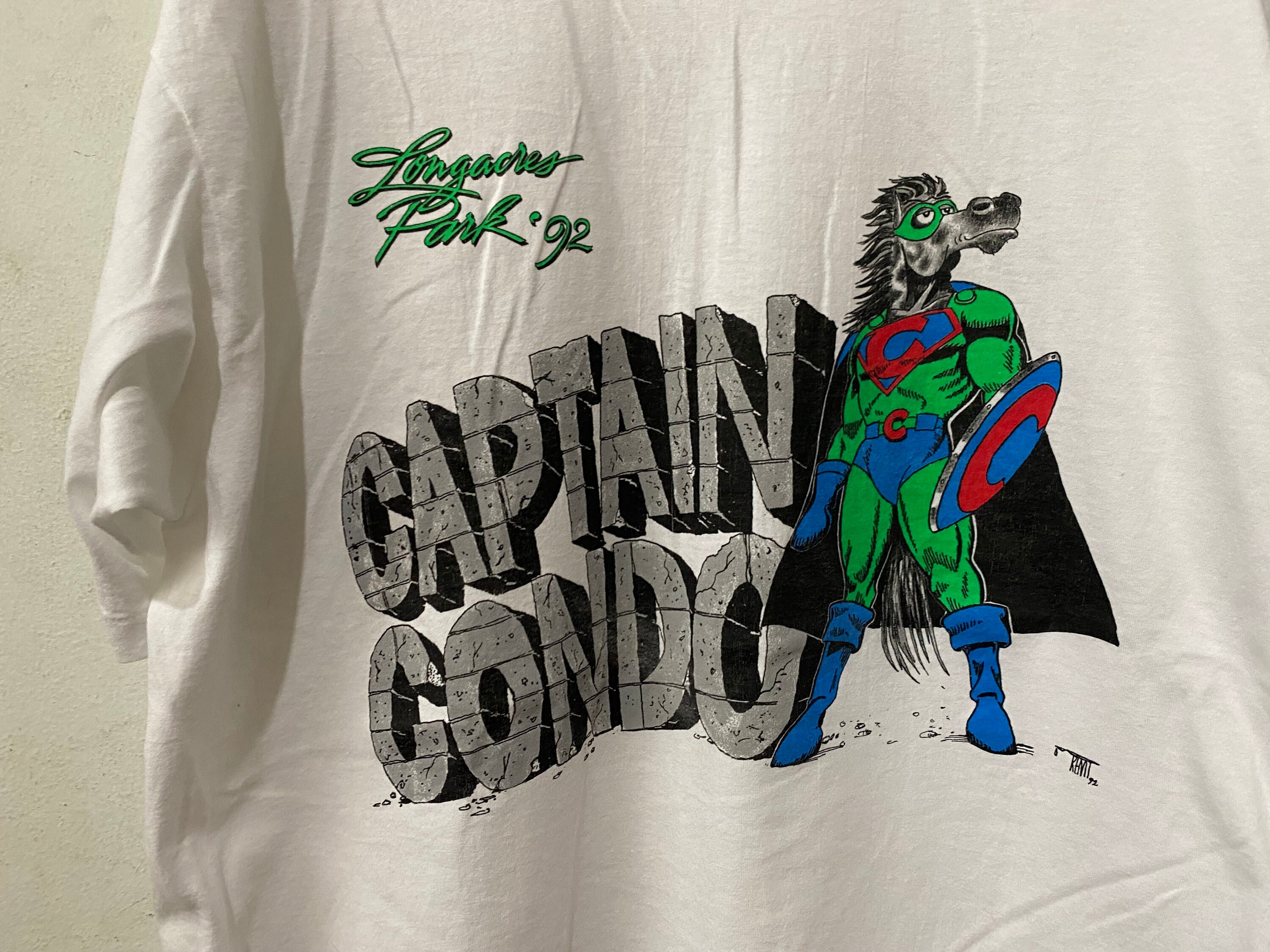 Vintage 1992 Captain Condom T-shirt Size XL - Etsy