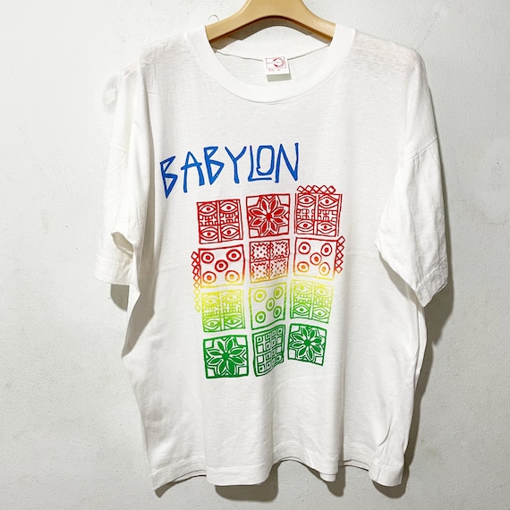 Vintage 90s Babylon Souvenir T-shirt Size L - Etsy