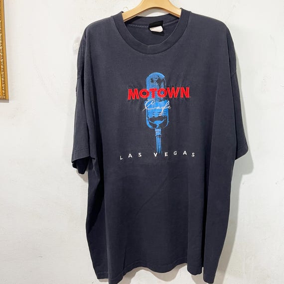 Vintage 90s Motown Cafe Las Vegas T-shirt Size XXL - Etsy