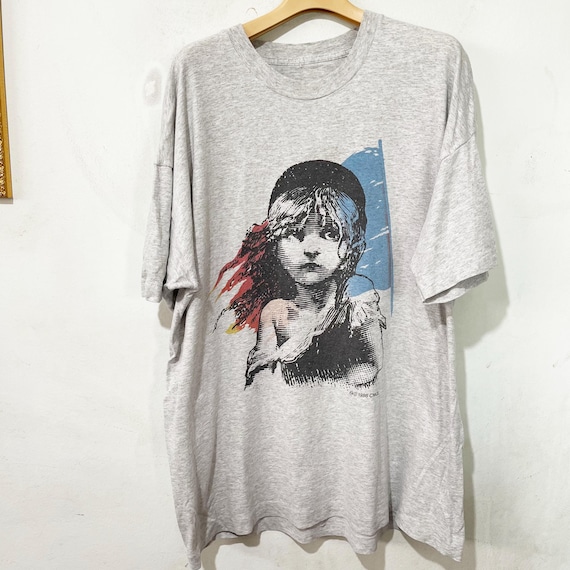 Vintage 1986 Les Misérables T-shirt Size XL - Etsy