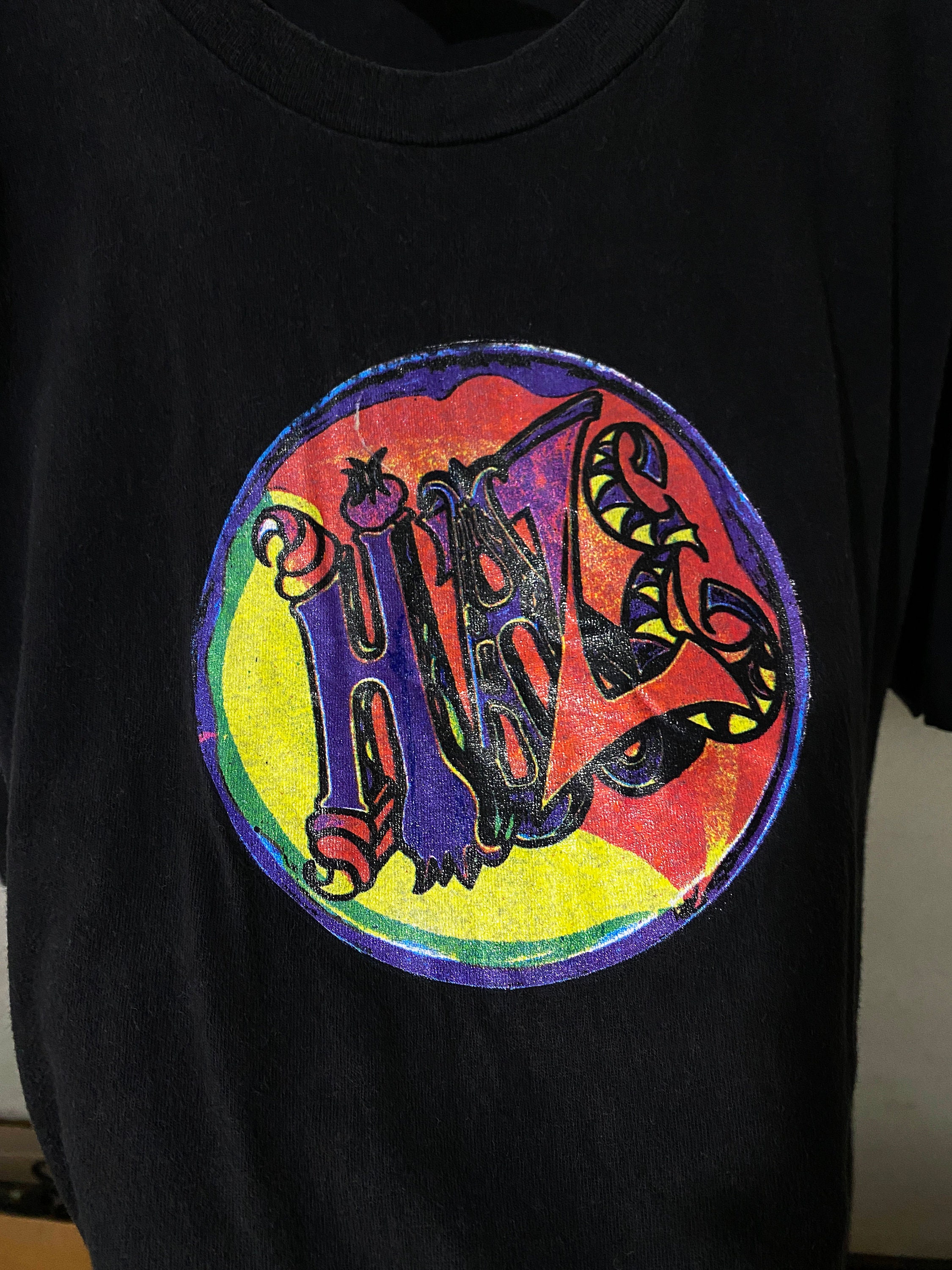 Vintage 90s Psychedelic Eric Haze T-shirt Size XL - Etsy