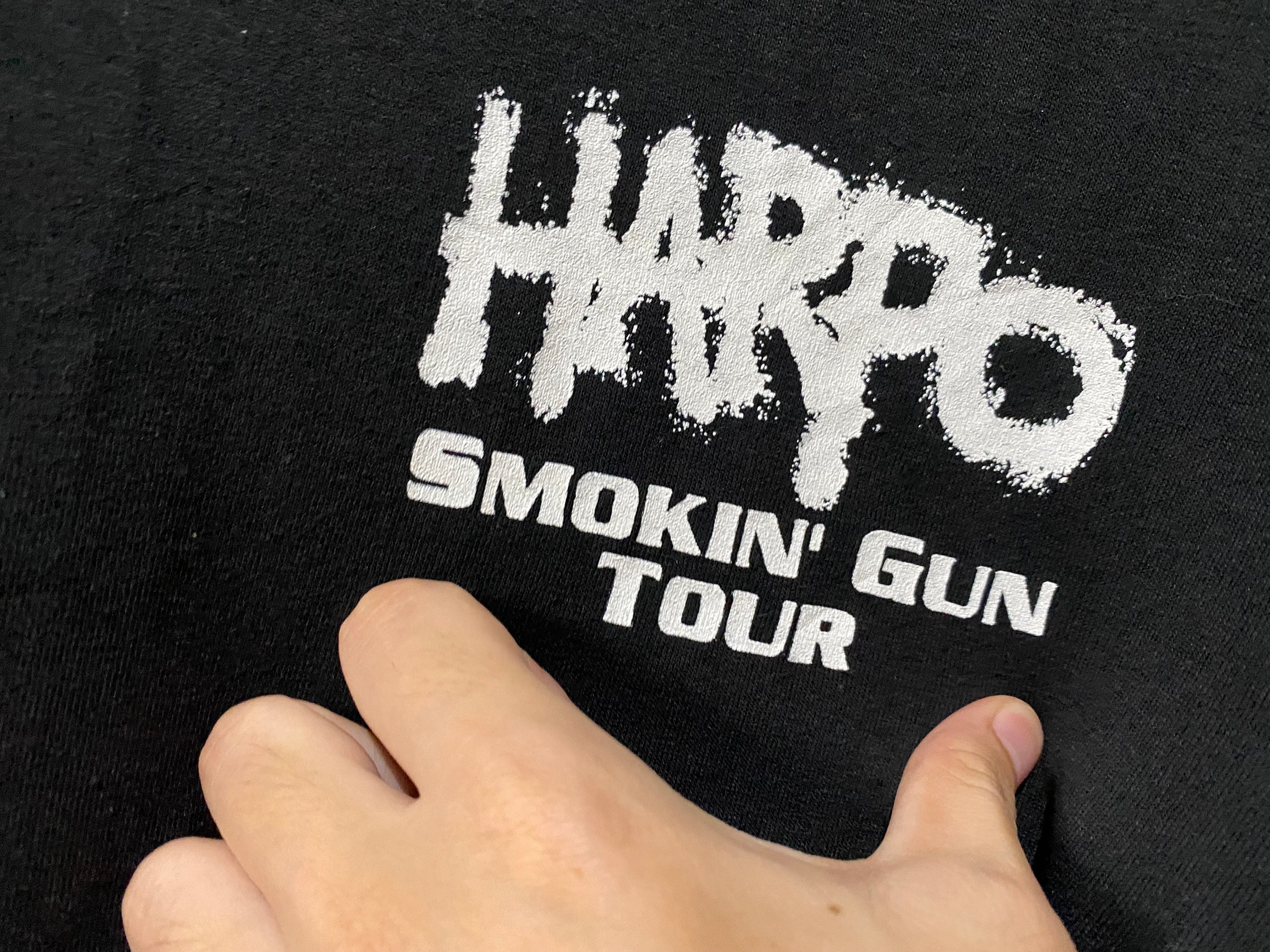 Vintage 1996 Harpo Smokin' Gun Shirt Size L-XL Free Shipping