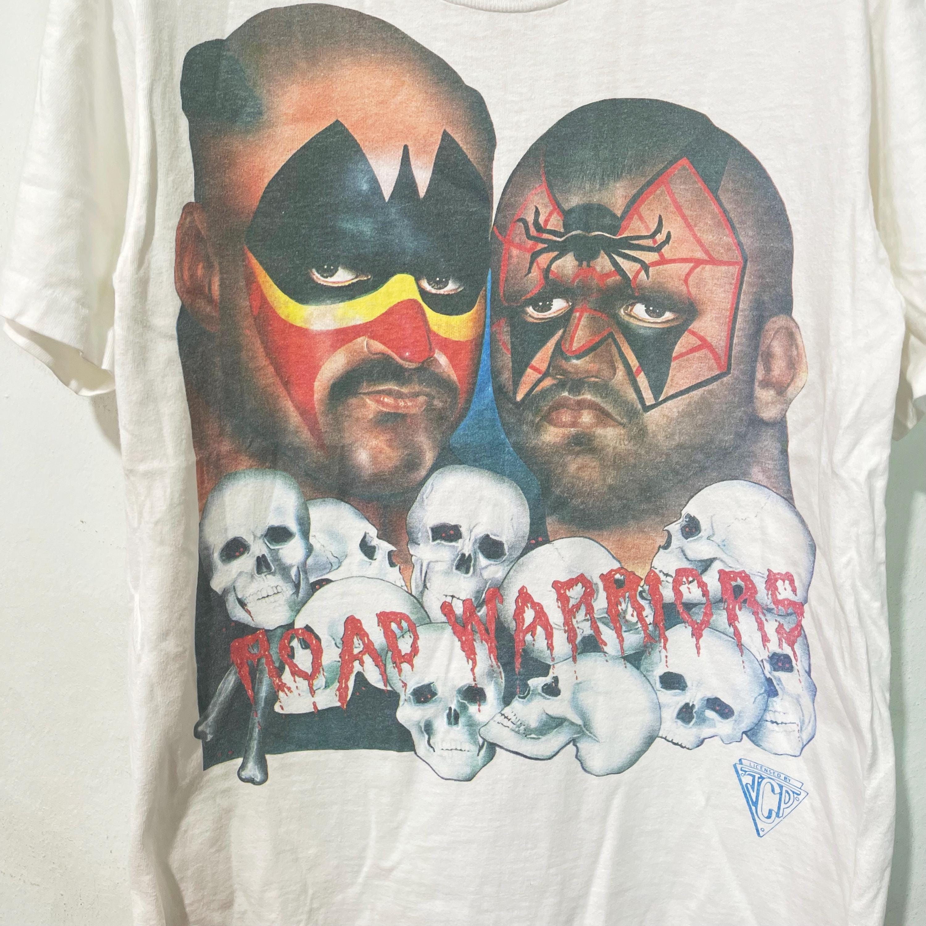 ８０-９０Ｓ　ROAD WARRIORS Tシャツ ビンテージ Vintage 90s Road Warriors WWF Wrestling T-shirt Size M - Etsy