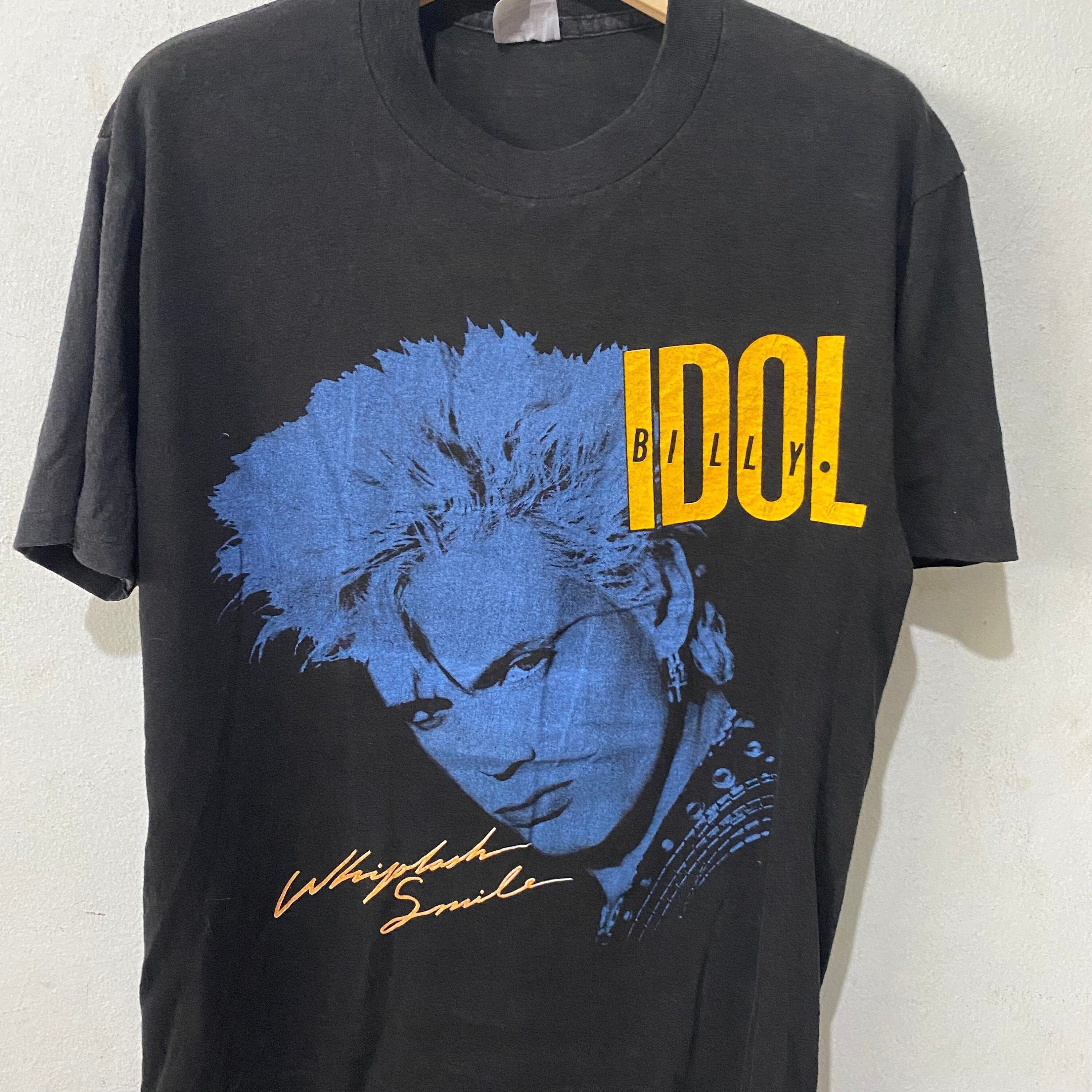 Vintage 1987 BILLY IDOL Shirt Size S 