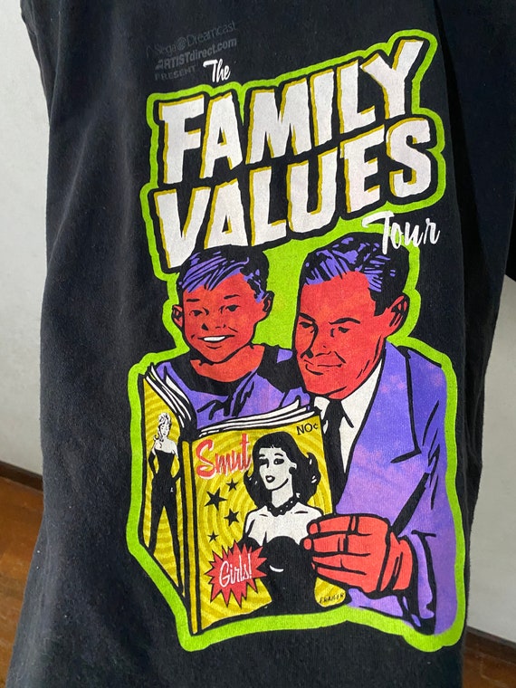 Vintage 1999 Family Values Tour T-shirt Size L - Etsy