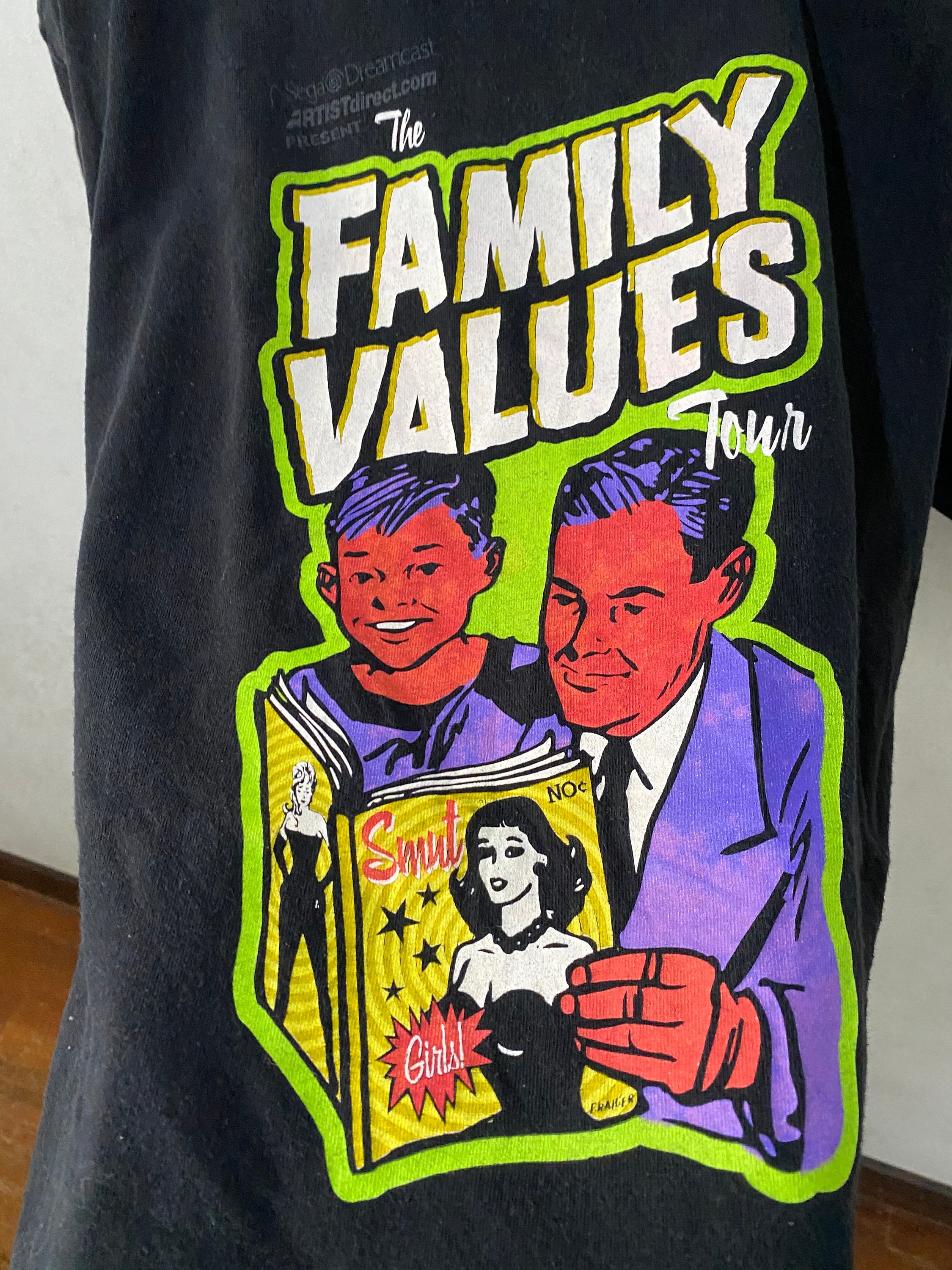 tk 1999 The Family Values Tour Tシャツ Vintage 1999 Family Values Tour T-shirt Size L - Etsy