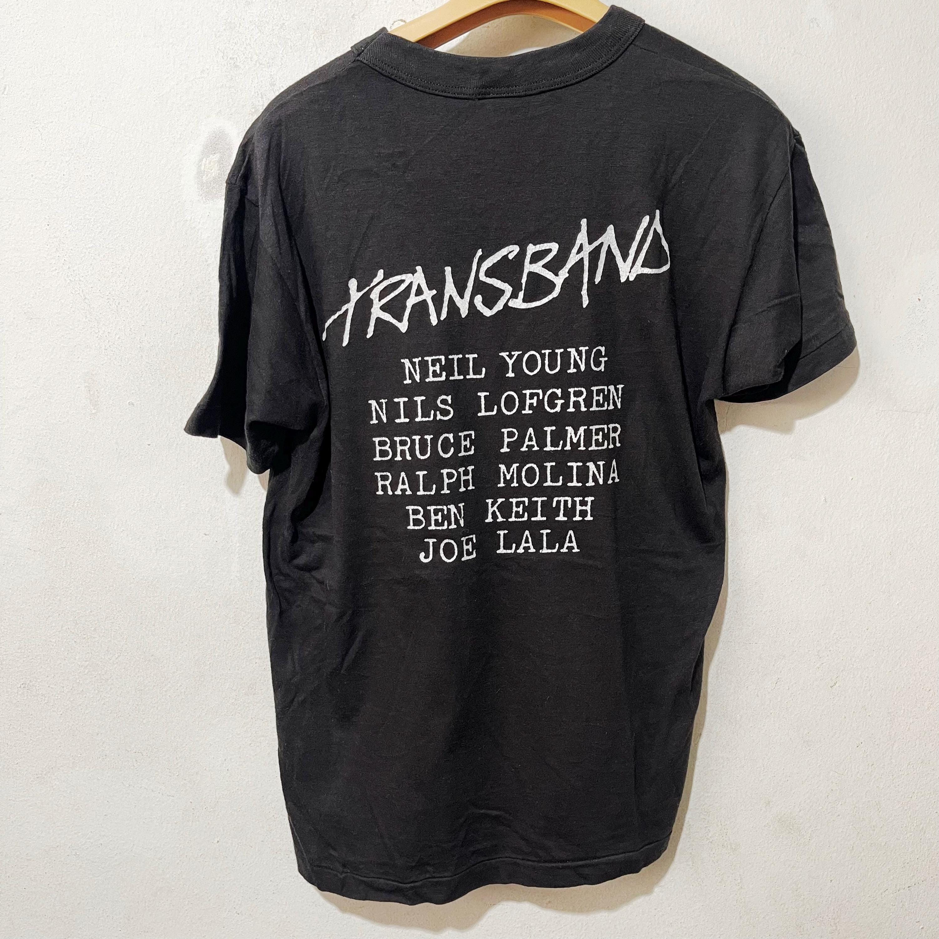ヴィンテージ 1983 ニール・ヤング アメリカンツアー Tシャツ サイズ 