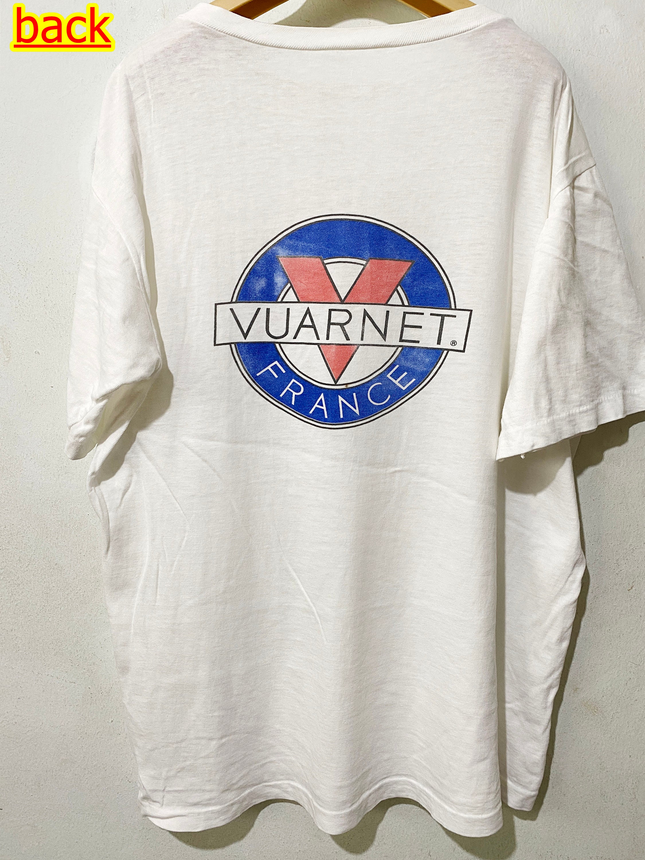 Vintage Vuarnet France Shirt Size XL - Etsy