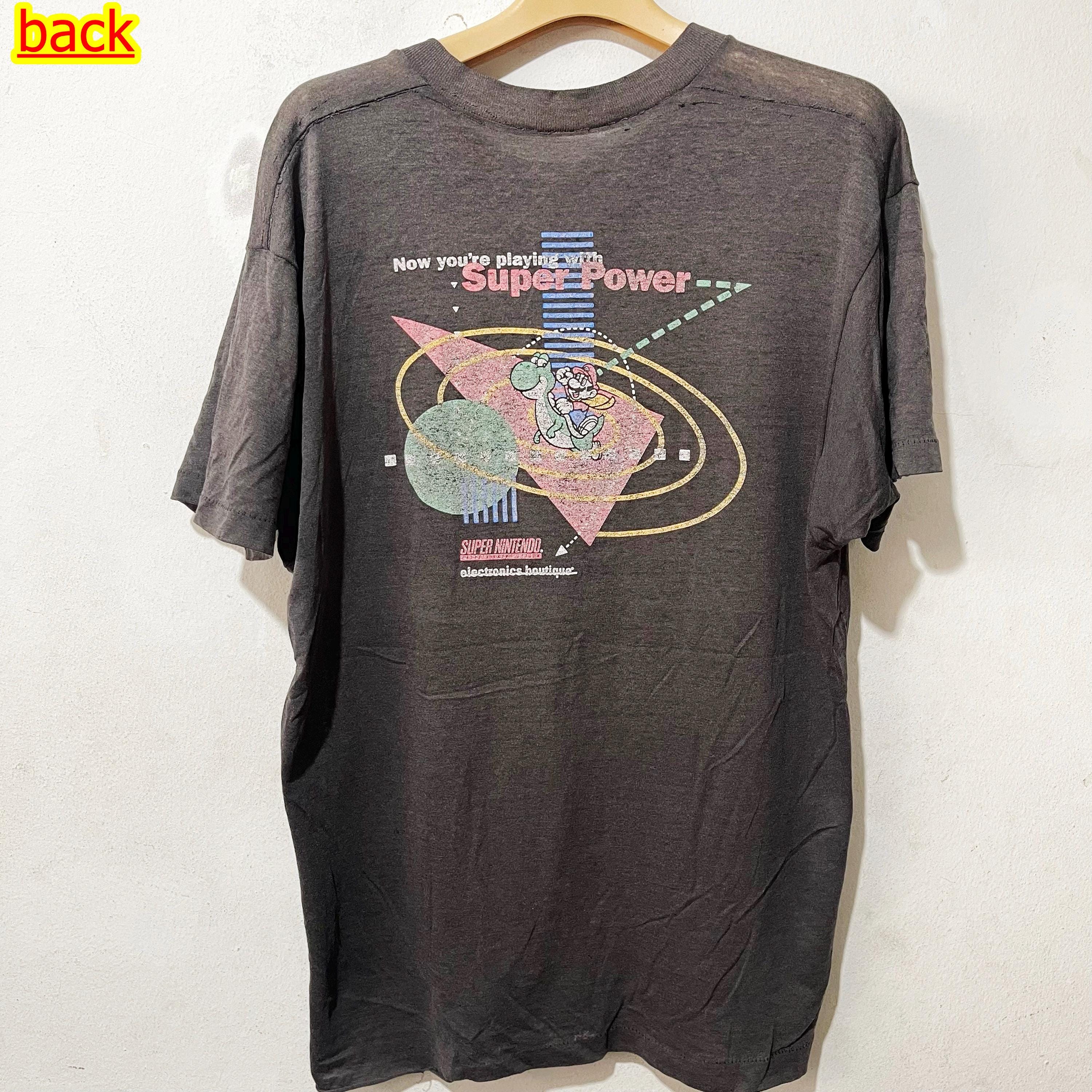ヴィンテージ 80年代 マリオ 任天堂 Tシャツ サイズ M～L - Etsy 日本