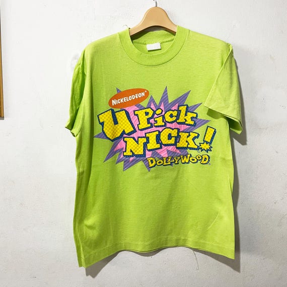 Vintage 1997 U Pick Nick Dollywood Nickelodeon T-shirt Size M - Etsy