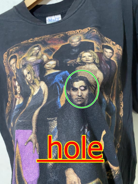 Vintage 1998 Buffy the Vampire Slayer T-shirt Size M - Etsy