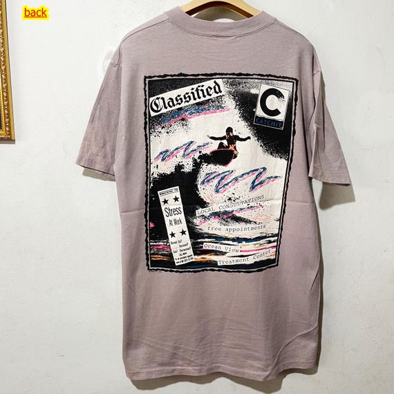 Vintage 90s Catchit Surf T-shirt Size M - Etsy