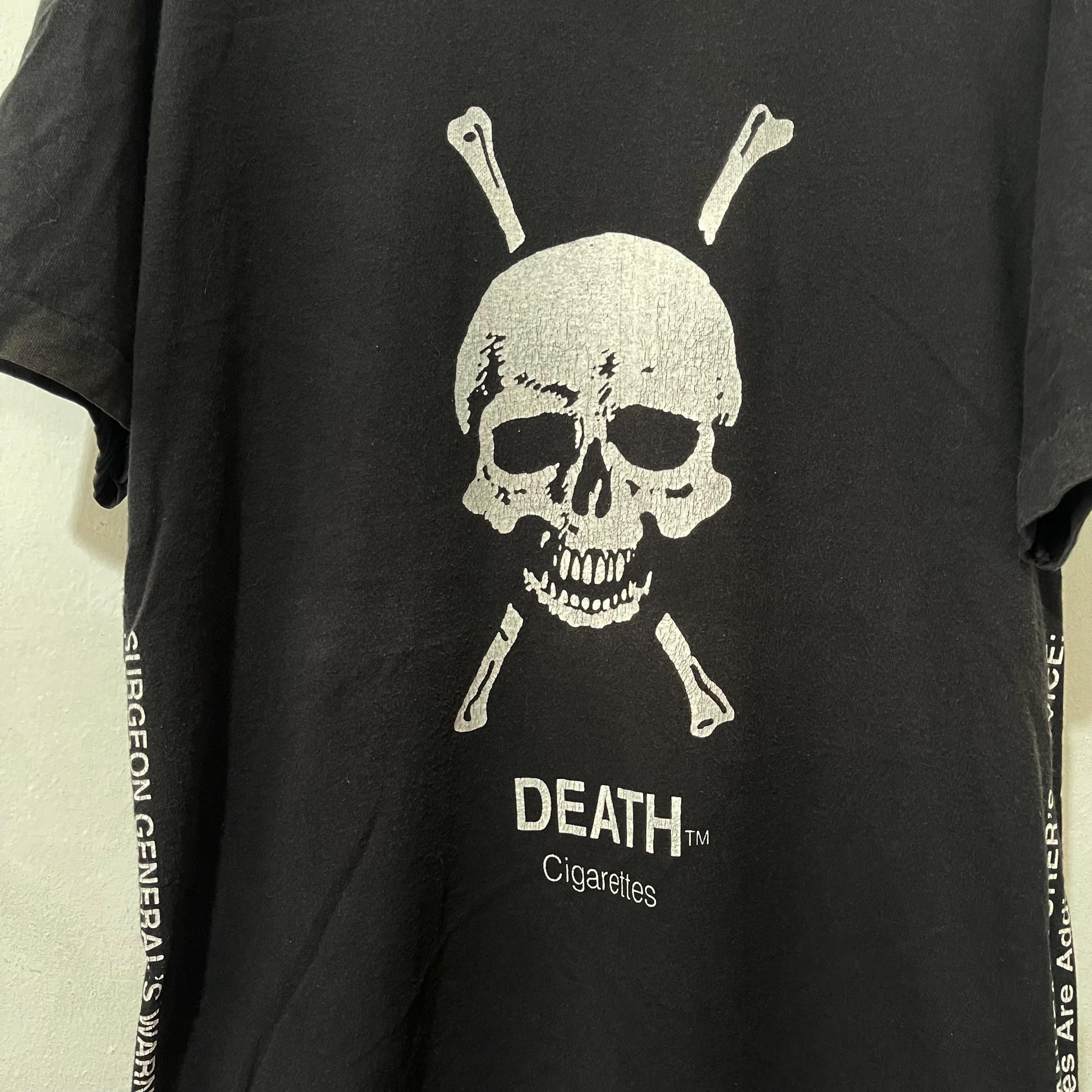 Vintage 90s Death Cigarettes T-shirt Size L - Etsy