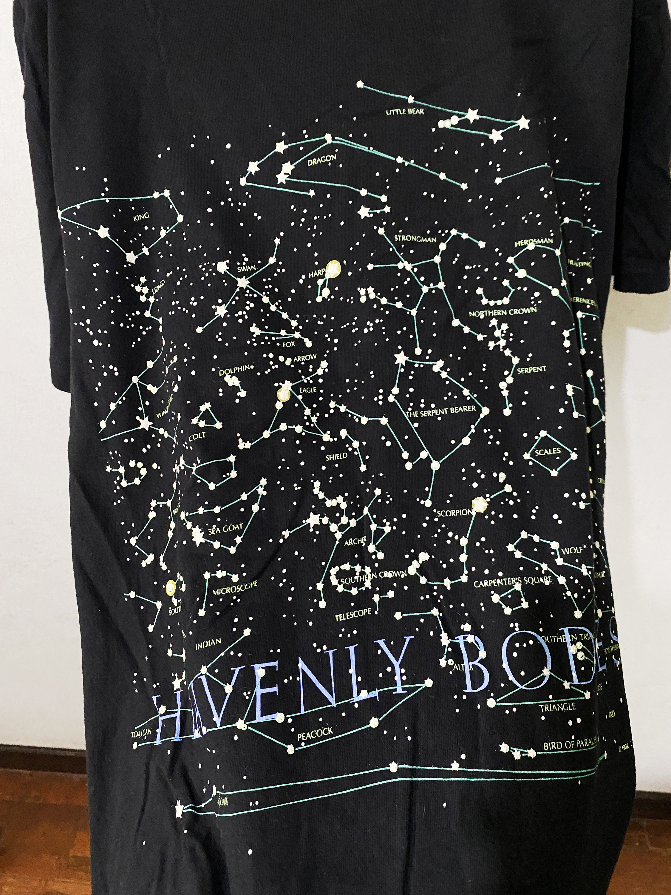 Vintage 90s Heavenly Bodies Galaxy T-shirt Size M - Etsy