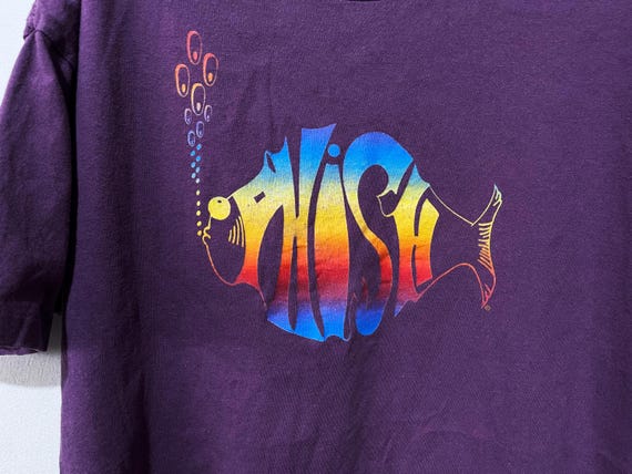 Vintage 90s Phish T-shirt Size XL - Etsy