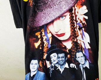 CultureClub　'98 VINTAGE Vintage 1998 Culture Club T-shirt New Wave Band Tour Graphic