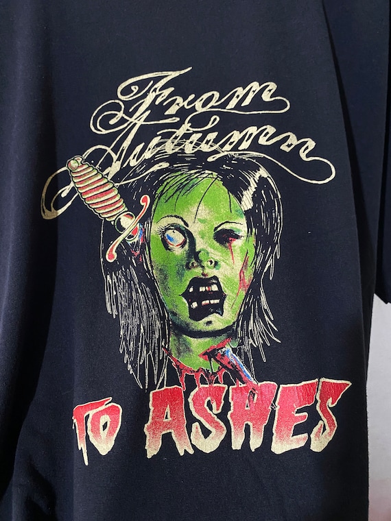 Vintage 2000s From Autumn to Ashes NYC Post Hardcore T-shirt Size