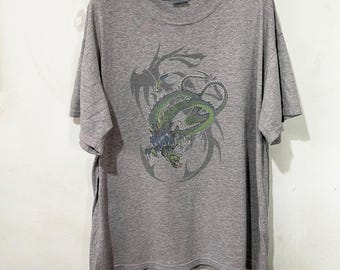 Vintage Y2K Dragon T-shirt Size XL - Etsy Israel