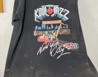 Vintage 80s Kool Jazz Festival T-shirt Size XL - Etsy