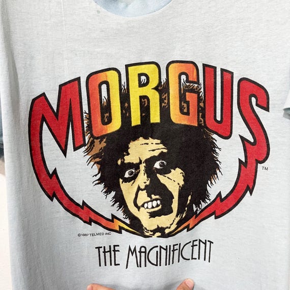 Vintage 1987 Morgus the Magnificent T-shirt Size S - Etsy