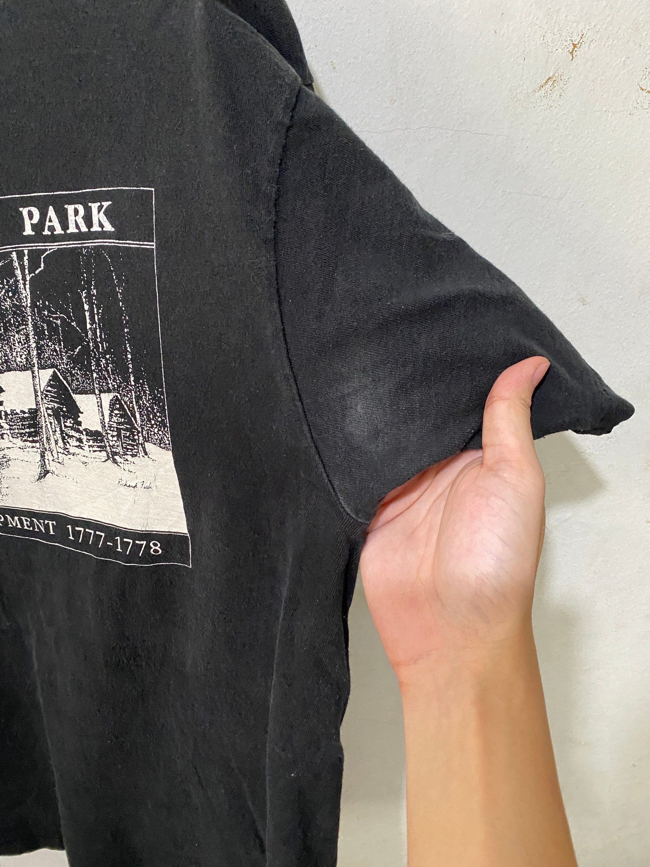 Vintage 90s Valley Forge T-shirt Size L - Etsy