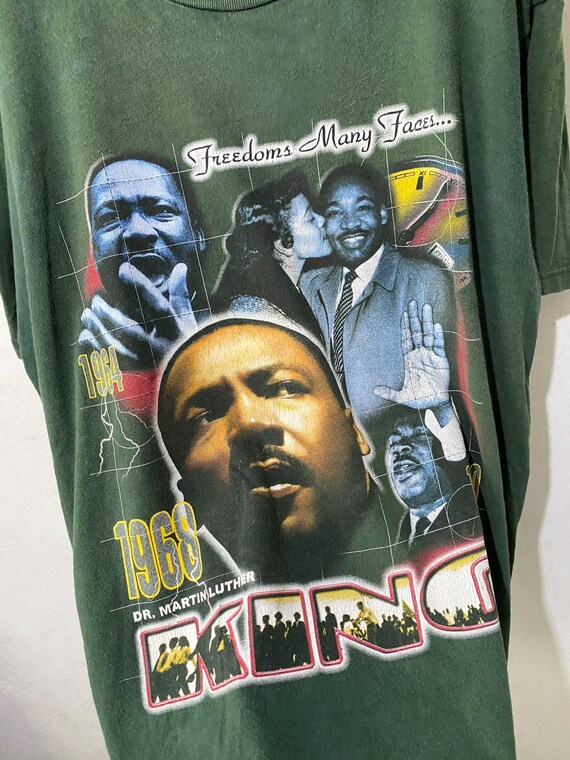 Vintage Martin Luther King Jr Rap T-shirt Black History