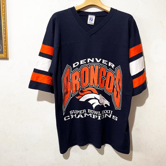 Vintage 90s Denver Broncos Jersey NFL Football Team Mesh Shirt