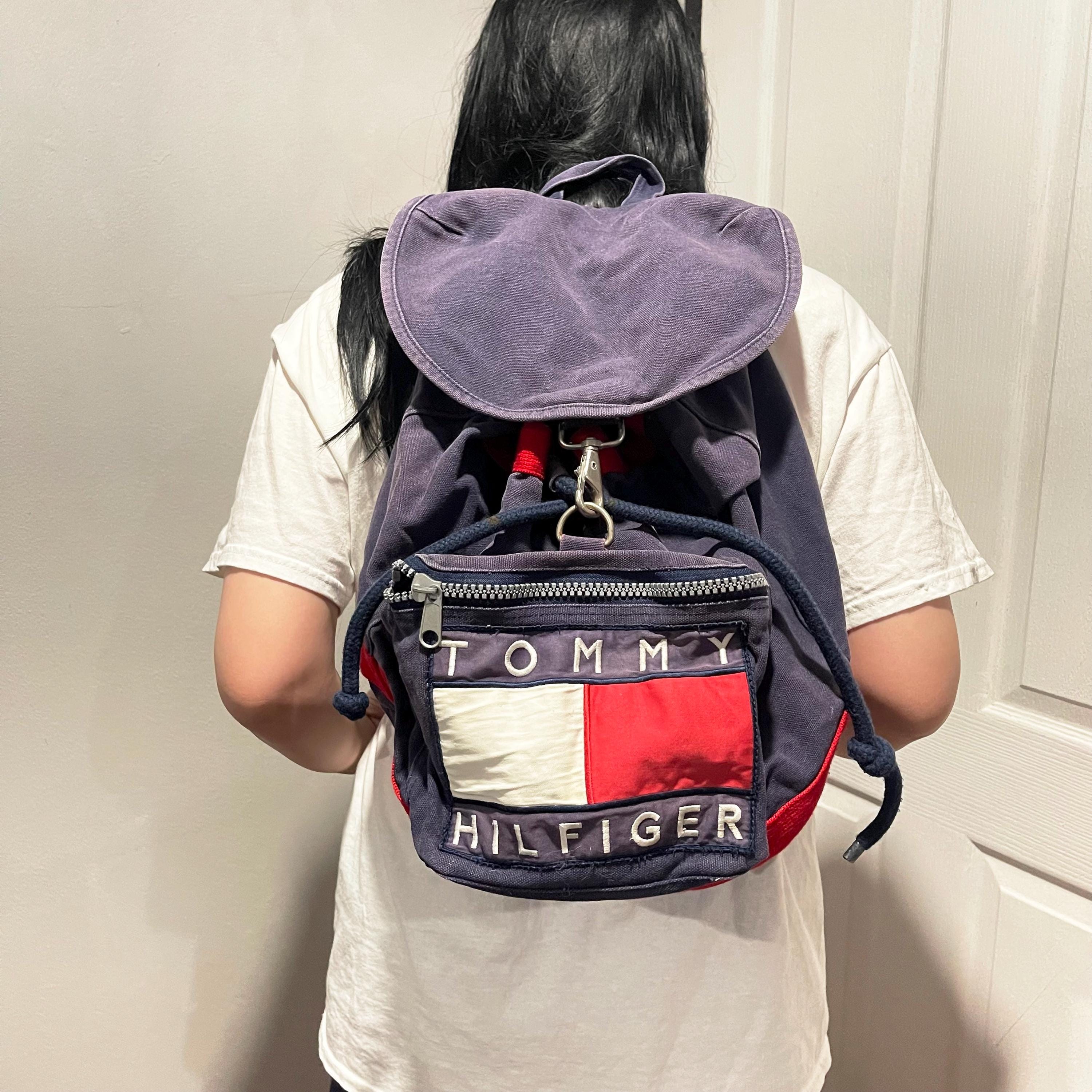 Tommy Hilfiger Backpack - Etsy