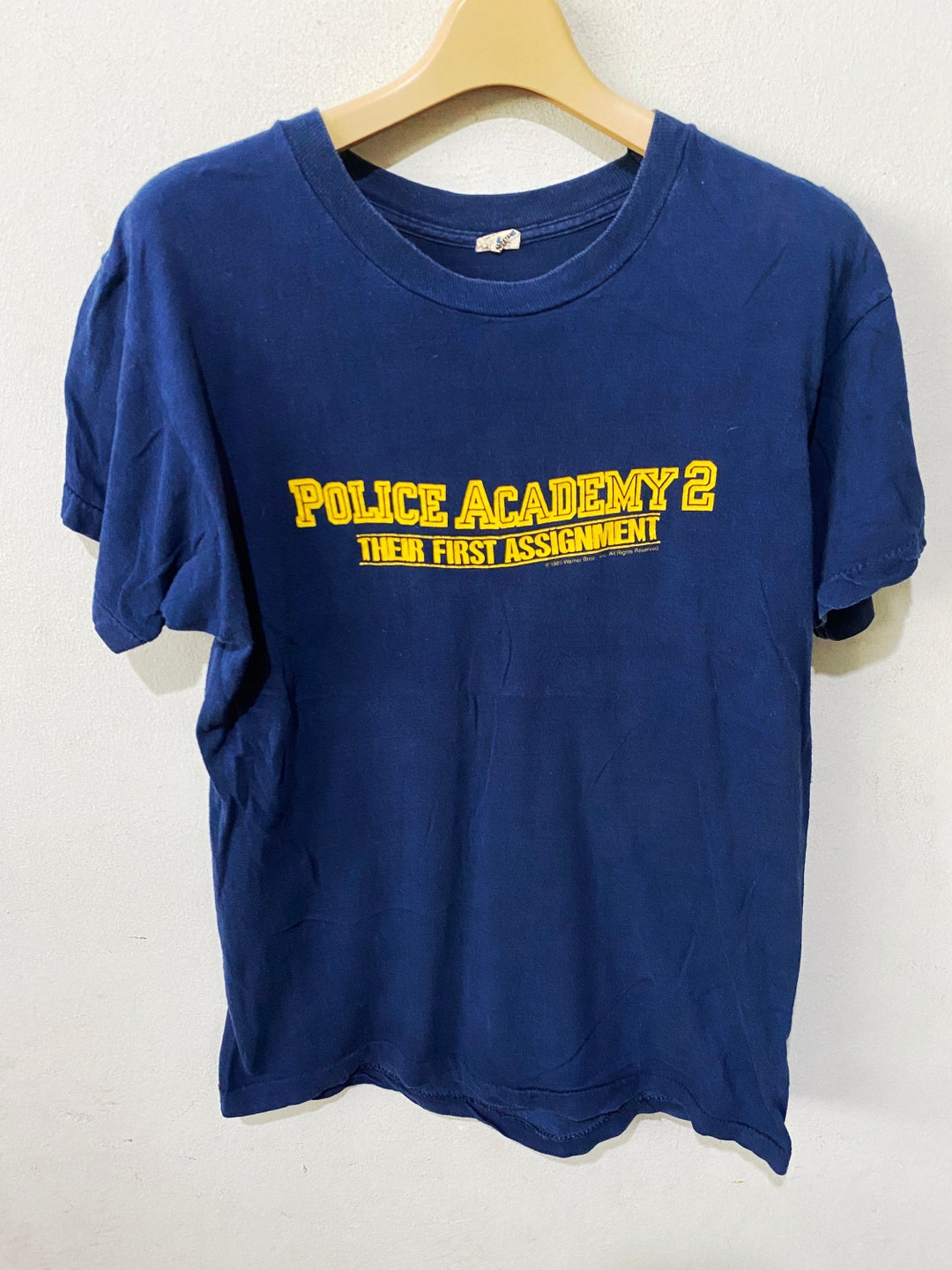 Vintage 80s Police Academy 2 Shirt Size S Etsy vintage-80s-police-academy-2-shirt-size-s-etsy