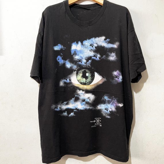 Vintage 90s the X-files T-shirt Size XL - Etsy