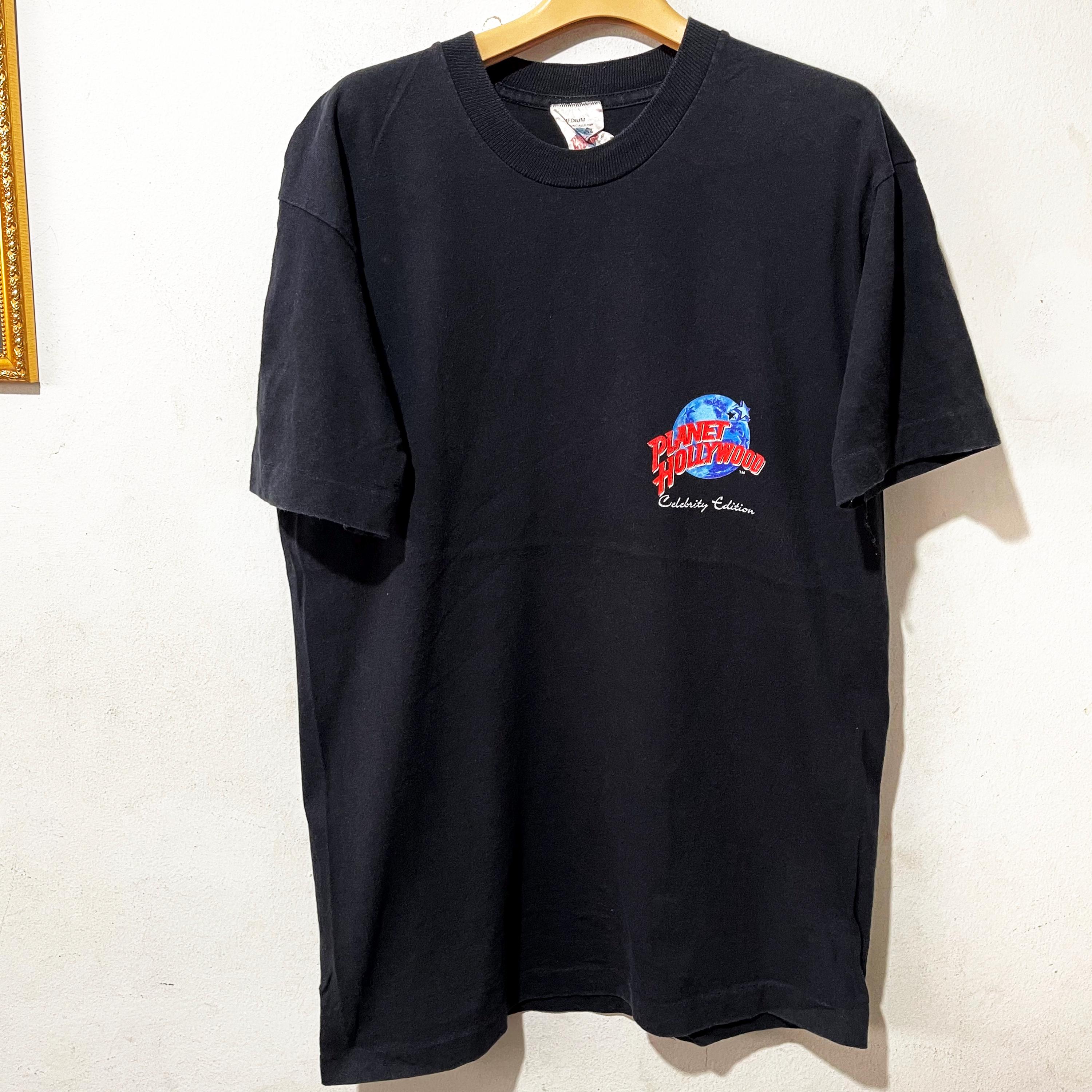 【90s】プラネットハリウッド シルベスター・スタローン Tシャツ XL 90年代ヴィンテージ プラネットハリウッド シルベスター・スタローン