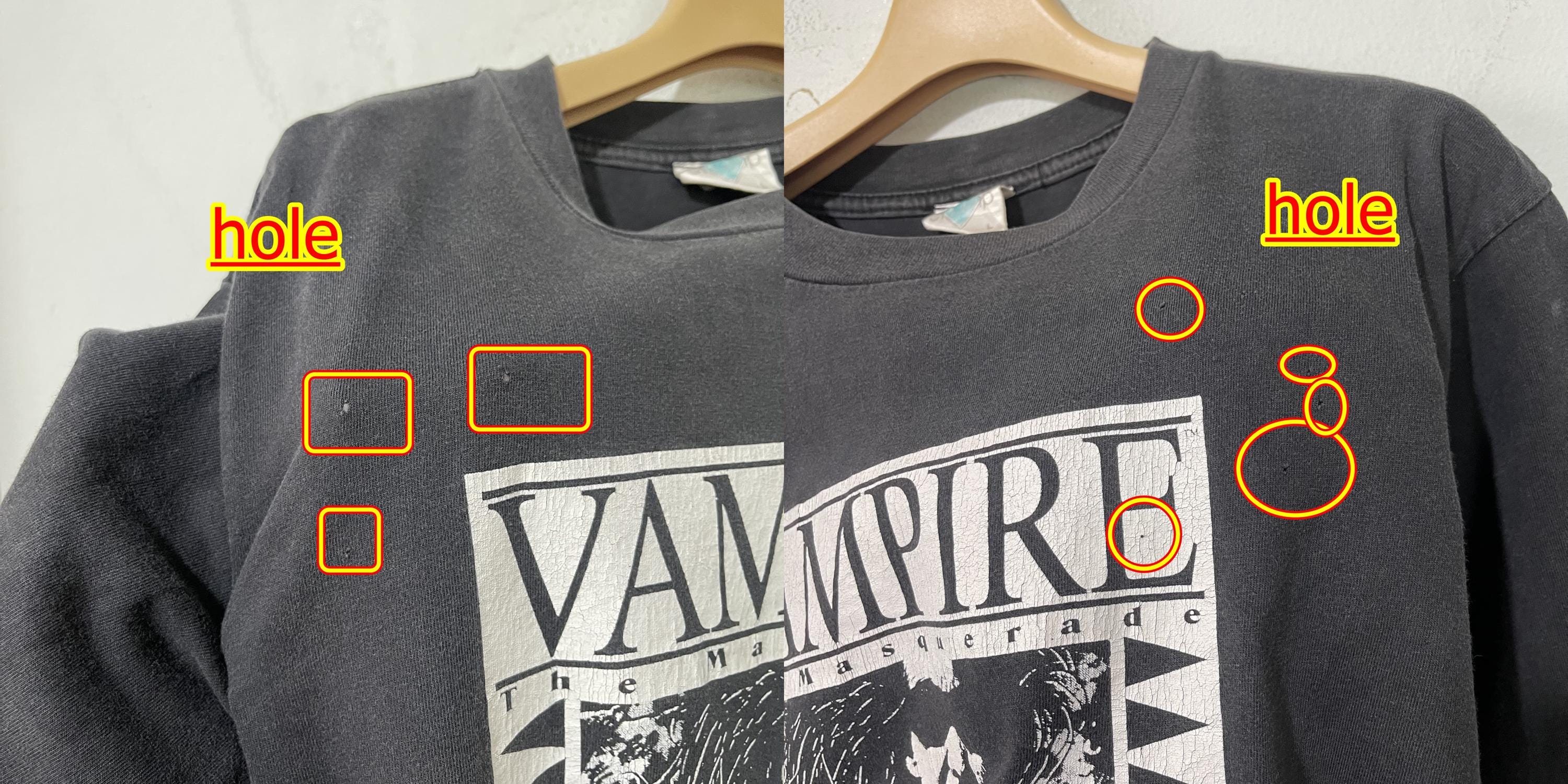 Vintage 90s Vampire the Masquerade T-shirt Size M - Etsy