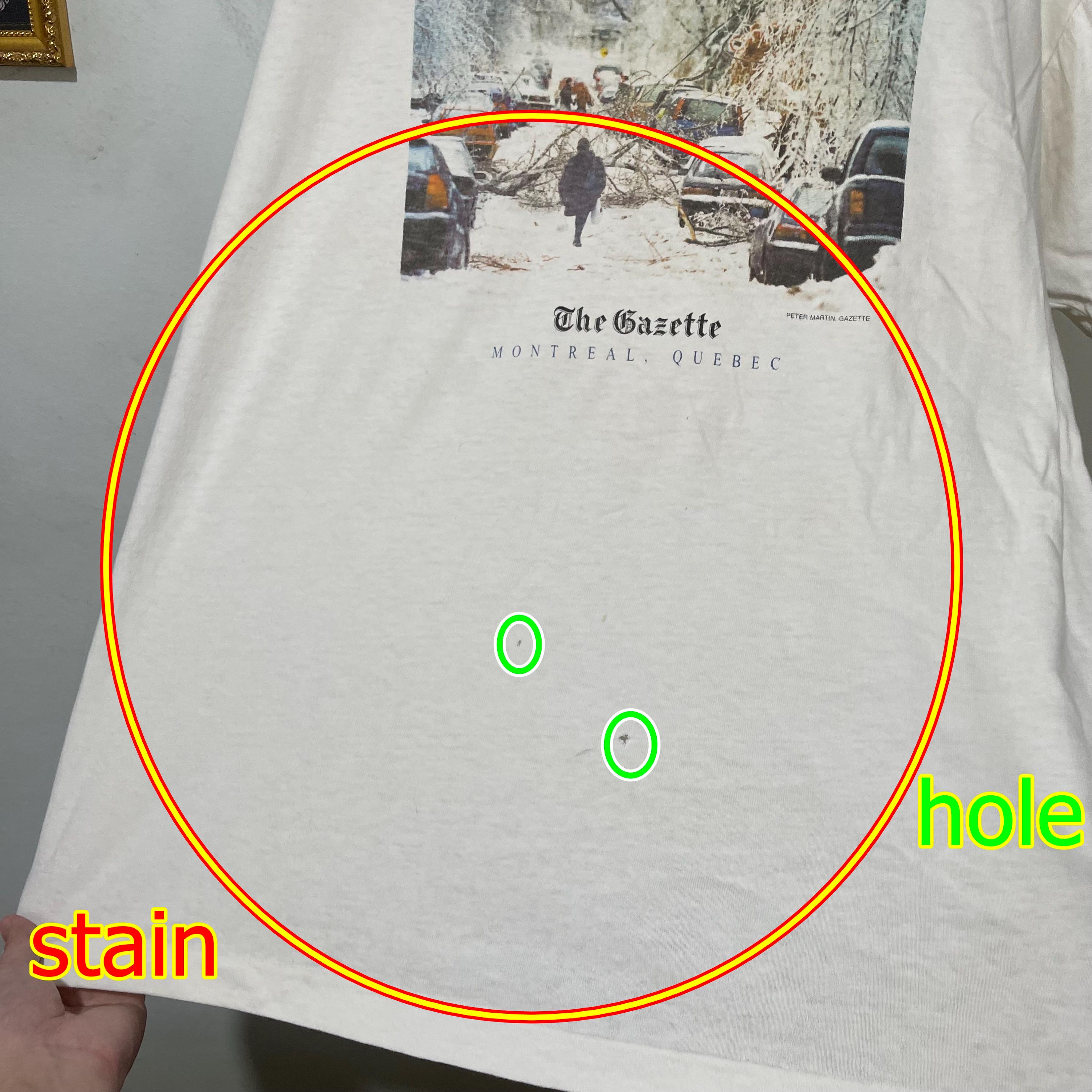 Vintage 1998 the Ice Storm of '98 T-shirt Size XL - Etsy