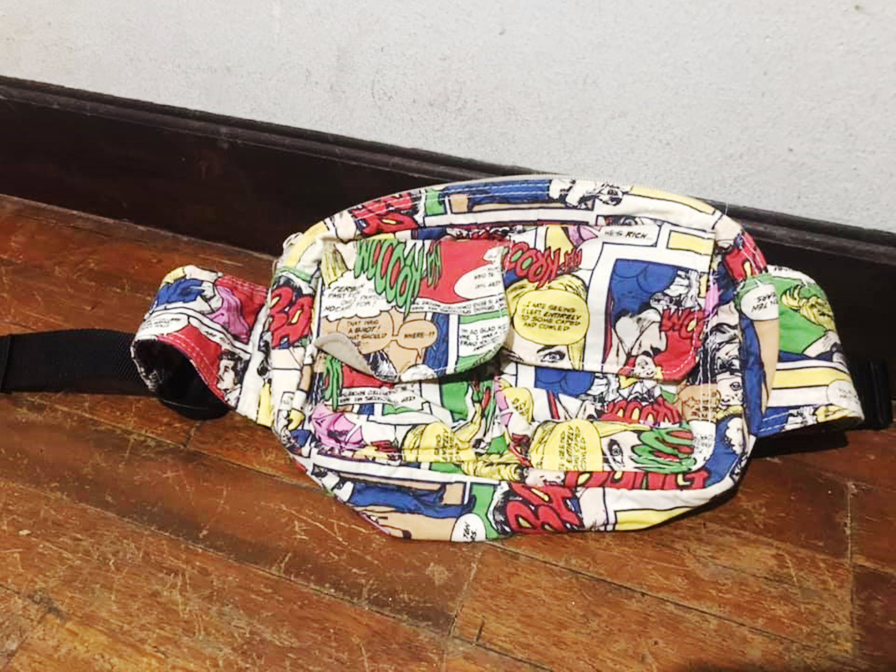 Vintage Comics Art Fanny Pack Free Shipping Etsy